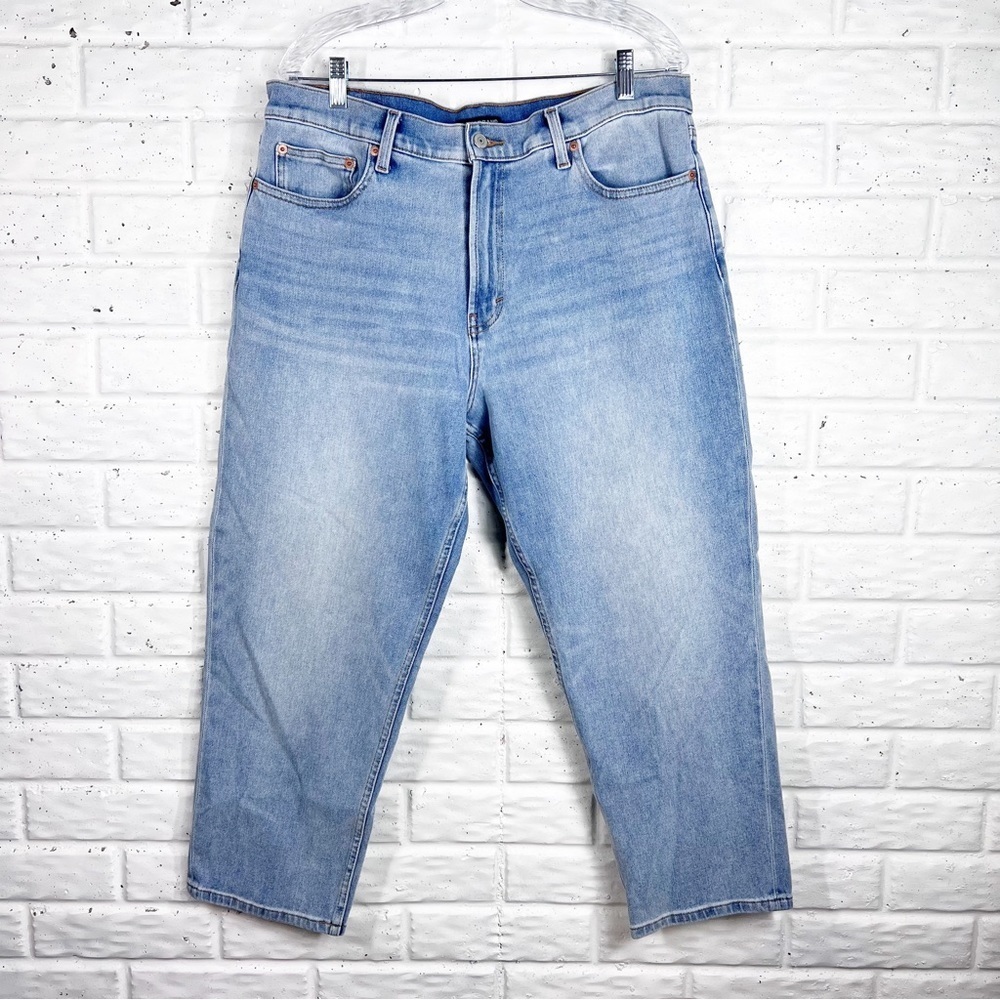 LUCKY BRAND 14/32 Relaxed Taper Leg Ankle Jeans